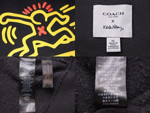 Load image into Gallery viewer, COACH KITH HARING スウェット コーチ キースヘリング ブラック イエロー レッド ポップアート 中古 50918