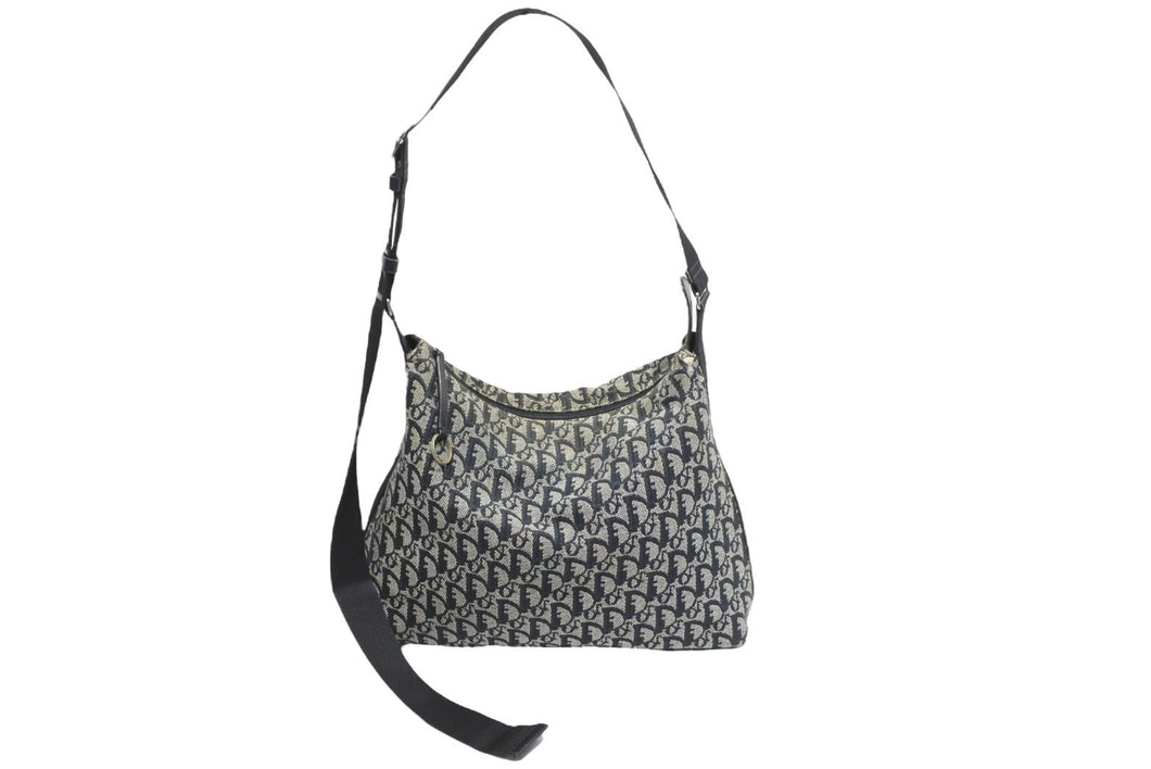 Christian Dior クリスチャンディオール ショルダーバッグ トロッター柄 総柄 ベージュ 良品 中古 50970