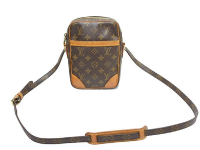 LOUIS VUITTON ルイ・ヴィトン ショルダーバッグ ダヌーブ モノグラム M45266 ゴールド金具 良品 中古 50988