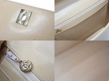 Load image into Gallery viewer, CHANEL シャネル ハンドバッグ キャビアスキン 鞄 ロゴ ココマーク ブラウン 6番台 ゴールド金具 中古 50989