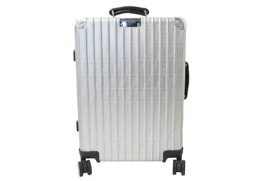 FENDI RIMOWA フェンディ リモア スーツケース ズッカ柄 33L 4輪 7VV133 972.90.00.4 シルバー金具 美品 中古 51022