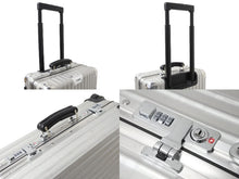 Load image into Gallery viewer, FENDI RIMOWA フェンディ リモア スーツケース ズッカ柄 33L 4輪 7VV133 972.90.00.4 シルバー金具 美品 中古 51022