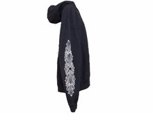 Load image into Gallery viewer, CHROME HEARTS クロムハーツ パーカー ホースシュー 両袖プリント ブラック コットン サイズL 美品 中古 51035
