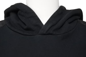 PRADA プラダ スウェット RN98339 メンズ ロゴ ブラック コットン ナイロン サイズM 美品 中古 51048