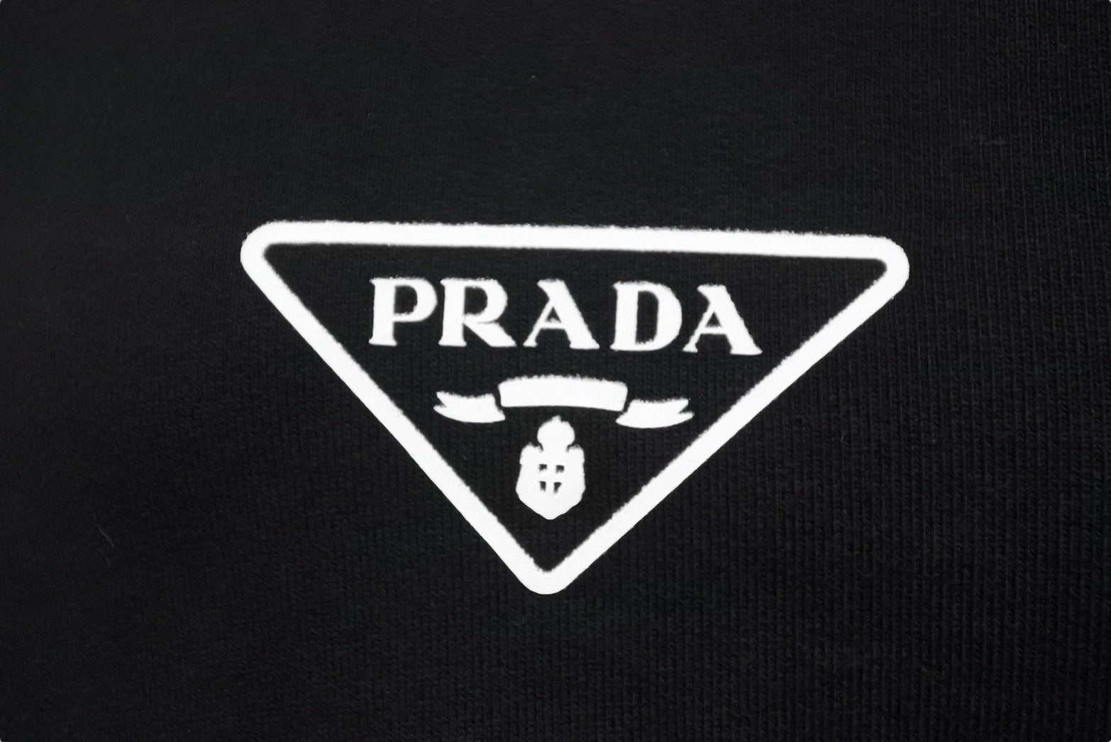 PRADA プラダ スウェット RN98339 メンズ ロゴ ブラック PRADA プラダ スウェット RN98339 メンズ ロゴ ブラック