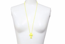 Load image into Gallery viewer, CHROME HEARTS クロムハーツ ネックレス・チョーカー CHクロス ボールチェーン ネオンイエロー2012年 美品 中古 51102