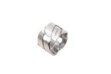 Load image into Gallery viewer, GUCCI グッチ Gチェーンモチーフリング 指輪 19号 シルバー925 ブランド刻印 メンズ 11g 美品 中古 51119
