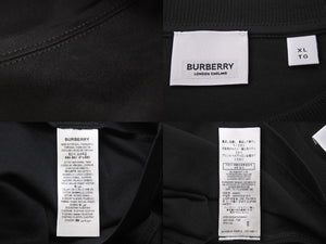 BURBERRY バーバリー 99P ICE CREAM プリント ロゴ 半袖Ｔシャツ ブラック 黒 トップス ホワイト 8071435 XL 美品 中古 51149