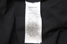 Load image into Gallery viewer, BURBERRY バーバリー Bロゴ プリント 半袖Ｔシャツ ブラック 黒 ホワイト 白 8039650 トップス XL 美品 中古 51158