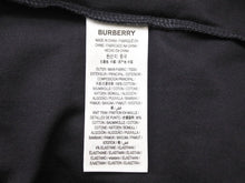 画像をギャラリービューアに読み込む, 未使用品 BURBERRY バーバリー 半袖Ｔシャツ ロゴプリント オーバーサイズ 8055307 コットン ブラック サイズXL 中古 51159 