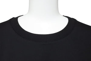 極美品 BURBERRY バーバリー オーク リーフ クレスト クルーネック 半袖Ｔシャツ 8071594 ブラック ピンク サイズXL 中古 51160