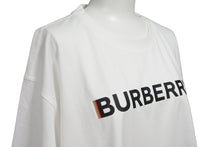 画像をギャラリービューアに読み込む, 極美品 BURBERRY バーバリー 半袖Ｔシャツ メンズ 8053009 ロゴ ホワイト コットン サイズXL 中古 51161 