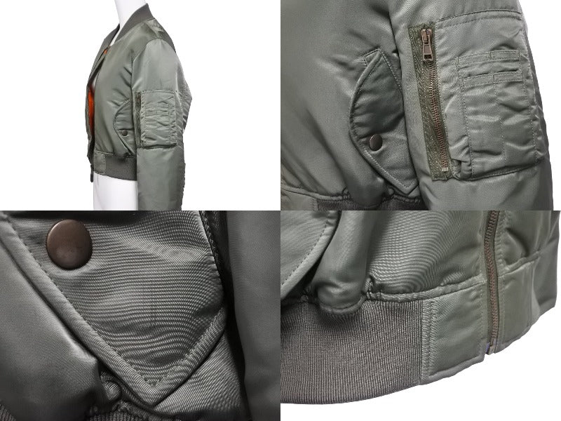BALENCIAGA バレンシアガ ショート丈 MA-1 ボンバージャケット