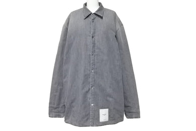 Masion Margiela メゾンマルジェラ ジャケット S50DL0449 20AW コットン ポリエステル グレー サイズ41 美品 中古 51196
