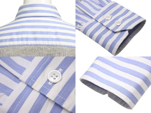 新品同様 MAISON MARGIELA メゾン マルジェラ 長袖シャツ LONG-SLEEVED SHIRTS BLOUSES s51dl0382 コットン ウール 36 中古 51213