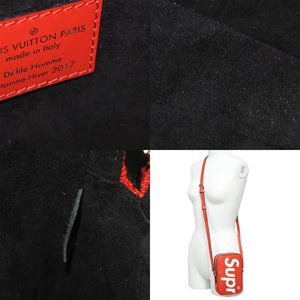LOUIS VUITTON SUPREME ルイヴィトン シュプリーム DANUBE EPI ダヌーブ エピ PPM M53434 美品 中古 51219