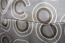 Load image into Gallery viewer, CHANEL シャネル マーメイドフレアスカート ボトムス 総柄 膝丈 38 01A COCO ウール シルク グレー レディース 良品 中古 51228