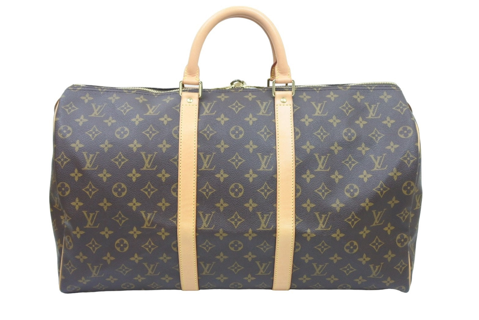 LOUIS VUITTON ルイヴィトン トラベル ボストンキーポル50＋カデナ
