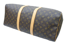Load image into Gallery viewer, LOUIS VUITTON ルイ・ヴィトン ボストンバッグ トラベルバッグ M41426 キーポル 50 モノグラム ブラウン ゴールド 美品 中古 51261