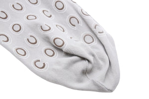 CHANEL シャネル レギンス パンツ ボトムス ココマーク ナイロン ポリウレタン ポリエステル グレー レディース 美品 中古 51394