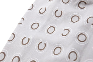 CHANEL シャネル レギンス パンツ ボトムス ココマーク ナイロン ポリウレタン ポリエステル グレー レディース 美品 中古 51394