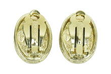 Load image into Gallery viewer, GIVENCHY ジバンシー イヤリング 両耳 アクセサリー ストーン GP 03816311 GP 9g ストーン ゴールド ブラック 美品 中古 51407