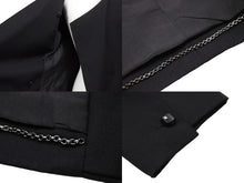 Load image into Gallery viewer, CHANEL シャネル テーラードジャケット P15640V08543 フランス製 ウール シルク ブラック サイズ36 美品 中古 51440