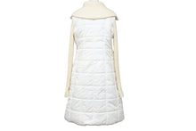 Load image into Gallery viewer, CHANEL シャネル スポーツライン リブニット 切り替え ダウン コート 00A ココマーク P16402W02678 サイズ36 中古 51470
