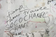 Load image into Gallery viewer, CHANEL シャネル ポップ柄 長袖シャツ マルチカラー 98C シースルー 総柄 シルク P10034V06274 サイズ40 中古 51491