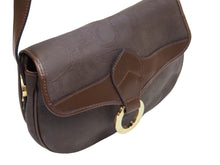 Load image into Gallery viewer, Christian Dior クリスチャンディオール ショルダーバッグ 斜め掛け レザー ゴールド金具 良品 中古 51524