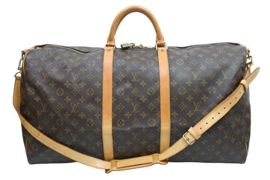 LouisVuitton ルイヴィトン キーポルバンドリエール60 ボストンバッグ M41412 PVC レザー ブラウン 51561