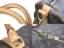Load image into Gallery viewer, LouisVuitton ルイヴィトン キーポルバンドリエール60 ボストンバッグ M41412 PVC レザー ブラウン 51561