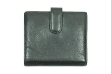 Load image into Gallery viewer, CHANEL シャネル 二つ折り財布 小銭入れ 12番台 2008年 ココマーク ブラック レザー 良品 51602 中古