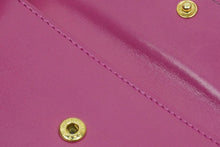 Load image into Gallery viewer, GUCCI グッチ カードケース レディース 0301140545 パープル レザー ゴールド金具 イタリア製 美品 中古 51606