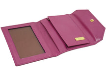 Load image into Gallery viewer, GUCCI グッチ カードケース レディース 0301140545 パープル レザー ゴールド金具 イタリア製 美品 中古 51606