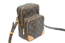Load image into Gallery viewer, LOUIS VUITTON ルイ・ヴィトン ショルダーバッグ アマゾン ポシェット M45236 PVC レザー ブラウン ゴールド金具 美品 中古 51609