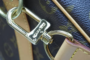 極美品 LouisVuitton ルイヴィトン キーポルバンドリエール50 ボストンバッグ M41416 DU0111 PVC レザー ブラウン 中古 51616