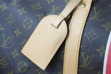 Load image into Gallery viewer, 極美品 LouisVuitton ルイヴィトン キーポルバンドリエール50 ボストンバッグ M41416 DU0111 PVC レザー ブラウン 中古 51616