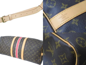 極美品 LouisVuitton ルイヴィトン キーポルバンドリエール50 ボストンバッグ M41416 DU0111 PVC レザー ブラウン 中古 51616