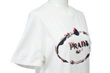 Load image into Gallery viewer, PRADA プラダ 半袖Ｔシャツ RN.98339 CA.34767 刺繡 ホワイト コットン サイズXS 美品 中古 51636