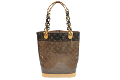 LOUIS VUITTON ルイヴィトン ハンドバッグ トートバッグ M92501 カバアンブル MM モノグラム ビニール LM1013 良品 中古 51658