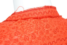 Load image into Gallery viewer, CAROLINA HERRERA キャロライナ ヘレラ ツイード ジャケット レッド アクリル 赤 アウター デザイン 310983 サイズ0 中古 51673