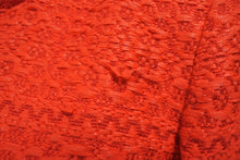 Load image into Gallery viewer, CAROLINA HERRERA キャロライナ ヘレラ ツイード ジャケット レッド アクリル 赤 アウター デザイン 310983 サイズ0 中古 51673