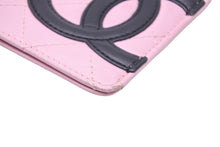 Load image into Gallery viewer, CHANEL シャネル カードケース 名刺入れ ココマーク カンボンライン ピンク 9番台 2004年 美品 中古 51687