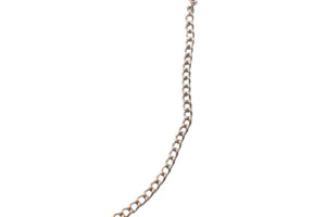 CHANEL シャネル ネックレス ココマーク アクセサリー 04V 6g メタル ラインストーン シルバー 美品 中古 51689