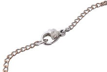 Load image into Gallery viewer, CHANEL シャネル ネックレス ココマーク アクセサリー 04V 6g メタル ラインストーン シルバー 美品 中古 51689