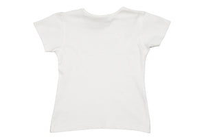 Christian Dior クリスチャンディオール 半袖Ｔシャツ DIORロゴ コットン ホワイト ブルー サイズ4A キッズ 美品 中古 51702