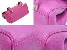 Load image into Gallery viewer, MULBERRY マルベリー Alexa ミニ サッチェル ハンドバッグ ピンク系 鞄 レザー ゴールド金具 RL6595736 良品 中古 51729