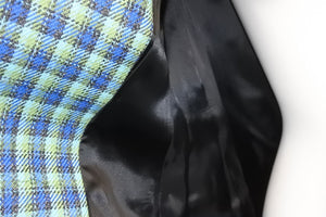 極美品 BALENCIAGA バレンシアガ チェックコート 2019AW 479864 CA00985 ウール サイズ36 中古 51731