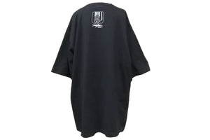 miskeen ミスキーン 半袖Tシャツ ビッグシルエット プリント コットン ブラック ホワイト グレー ブラウン XXL 美品 中古 51734